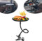JGQFB Plateau Porte-gobelet de Voiture pour VW Polo 9N, Plateau Repas Voiture Pivotant à 360° Table de Voiture Réglable à
