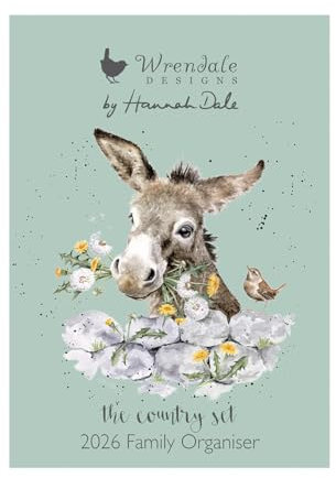 Wrendale Designs by Hannah Dale The Country Set' Familienkalender 2026