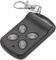 HOMSFOU Té écommande Universelle 4 Boutons Pour Porte De Garage Contrôleur Électrique De Portail Accessoire De Clé De Garage Sans Pile Modèle 433M