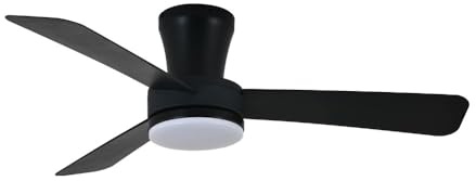 Ventilador LED Benda 3 Negro 28W 2800Lm CCT Dim