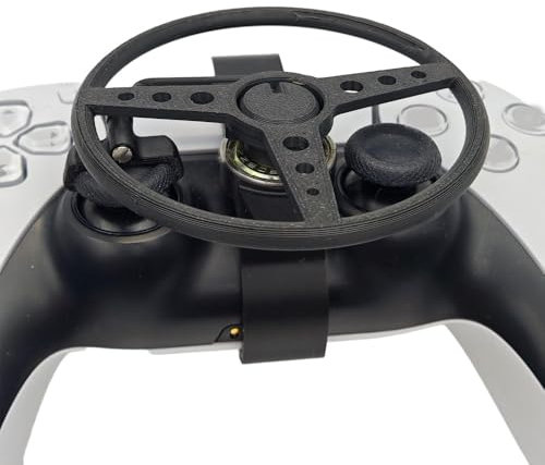 Controller Per Giochi Di Corse Mini Volante Per PS5 E Per PS5 Pro/Slim, Auto Gaming Simulazione Driver Volanti Accessori Di Ricambio
