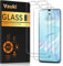 Vauki 3 Stück Panzer Schutz Glas für Huawei P30 6,1 9H Härte Schutzfolie,Anti-Kratzen,Ultra-Klar Displayschutzfolie,Full Screen Schutzglas Ultrabeständig Bläschenfrei,Clear