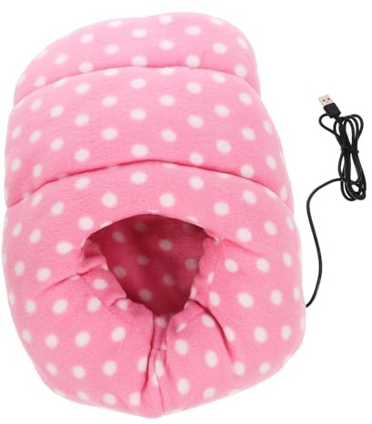 Beavorty Warm Your Feet Anytime USB Foot Warmer Heating Slippers for Women for Office Workers Students