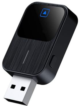 Wireless CarPlay Adapter for VW Phaeton Phideon Polo Santana Scirocco Sharan T Cross, Auto Connect 2 in 1 Bluetooth & WiFi Car CarPlay Dongle, Plug and Play, Compact Design, Smooth Performance