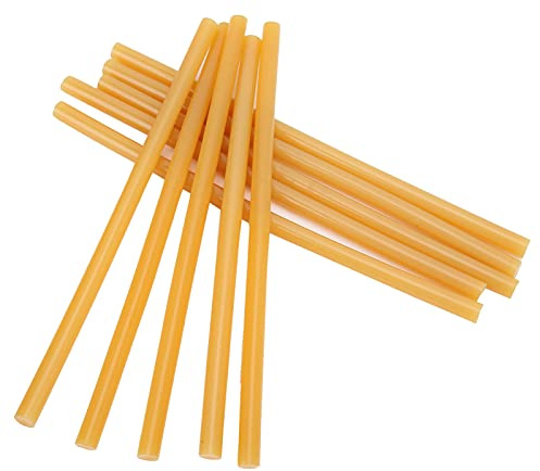 KIMISS Adesivo Ad Alta Temperatura per Riparazione Carrozzeria Auto - 10 Stick di Colla a Caldo Forte Adesione per Pistola per Colla Strumento di Riparazione Ammaccature Auto 10,6x0,4 Pollici -
