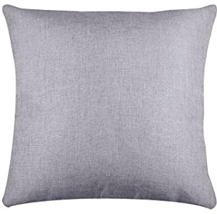 LOVELY CASA Bea Kissen Polyester Grau 50 x 50 cm