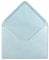 25 DIN C6 Briefumschläge Hellblau - 11,4 x 16,2 cm - 120 g/m² Nassklebung Brief-Hüllen ohne Fenster für Einladungen von Ihrem Glüxx-Agent