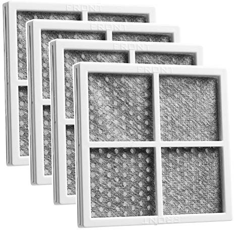 OxoxO 4 Stück Kühlschrank Luftfilter, klopfen Air Freshener Kühlschrank Luftfilterreiniger Frischluft, Luftfilter Ersatz für LG LT120F Kenmore Elite 469918 Kühlschrank Gefrierschrank