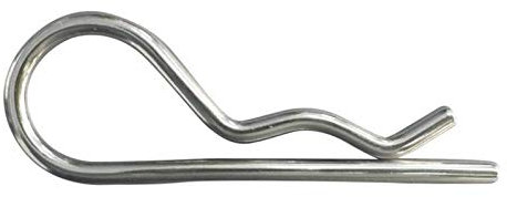 316 Stainless Steel R-Clips (Spring Cotter Pins), Metric Sizes Marine Grade, Quick Removal (10, 4mm)