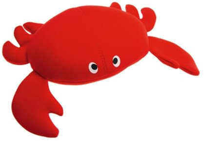 Karlie Neopren Hundespielzeug L: 30 cm B: 23 cm H: 9 cm rot Crabsy