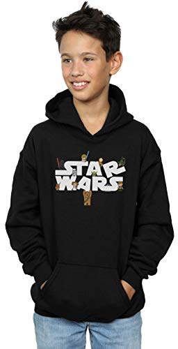 Absolute Cult Star Wars Boys Kiddie Logo Hoodie