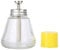 Sonew 150ml Pump Dispenser Bottle, Empty Pump Bottle Liquid Container Glass Alcohol Pressing Bottle Nail Polish Make-up Tool for Beauty