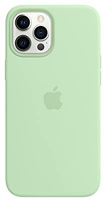 Apple Silicone Case with MagSafe (for iPhone 12 Pro Max) - Pistachio