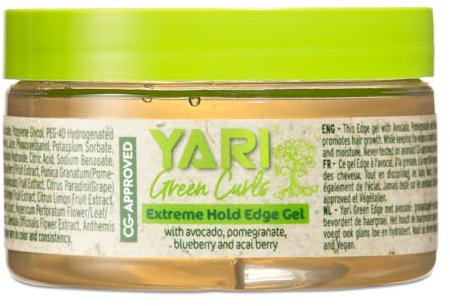 Yari Metodo Curly - Green Curls - Edge ML Fixiergel, Grün, 125 ml
