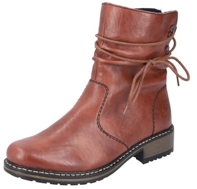 Rieker Z68M1, Stivali alla Moda Donna, Fuchs/Kastanie / 24, 41 EU