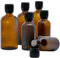 EBELYX Set aus 3x Tropfflasche 100ml & 3x Tropfflasche 50ml aus Braunglas, Apothekerflasche aus Braunglasflasche 100ml & 50ml mit Tropfer und Etiketten