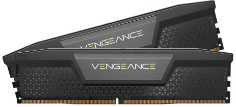 CORSAIR Vengeance DDR5 RAM 32GB (2x16GB) 6000MHz CL38 Intel XMP iCUE Kompatibler Computerspeicher - Schwarz (CMK32GX5M2B6000C38)