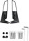 Boshu daili store Kompatibel mit Yamaha MT 07 MT07 MT 09 MT09 SP MT 10 MT10 SP Motorradspiegel Stealth Winglets Spiegel-Kits for Drehen verstellbarer Spiegel