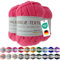 Emilie-Textil Premium Polyacryl-Garn 3X20 Farben OEKO-TEX zertifiziert für Babys/Allergiker, Garn zum häckeln und stricken (3, Coral)