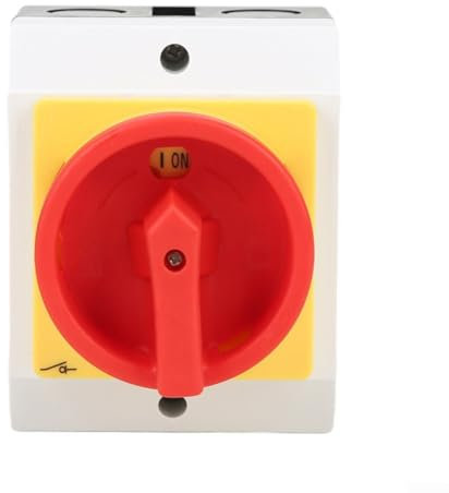 HEBEOT Rotary Isolator Disconnector UKP Waterproof Main Power Switch 16A 4Pin