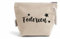 Pochette Donna In Cotone Riciclato Personalizzata con Nome e Stelle Idea Regalo Compleanno Estate Vacanze mare Trousse Porta Trucchi Oggetti Astuccio Con Stampa colorata