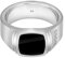 BOSS Jewelry ring für Herren Kollektion ODELL in Edelstahl Mit Schwarzem Onyx - 1580652S