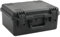 vidaXL Portable Flight Case - Protective Black Hard Camera Case with Handle, Foam Inserts & Waterproof Seal - 49 x 38 x 23 cm