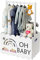 DUHARS Holz Korb für Geschenke Babyparty, Geschenkkorb Leer groß für Neugeborene Baby Dusche, Baby Shower, Personalisierte Babygeschenk Präsentkorb Leer, Oh Baby Geschenk Korb, Mädchen, Junge, Weiß