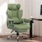GTPLAYER Gaming Chair with Footrest, Ergonomic Computer Chair Heavy Duty High Back Lumbar Support Home Executive Office (Green)