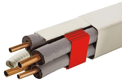 AXELAIR Goulotte Film Couleur Blanche - 2m 80x60 - Climatisation