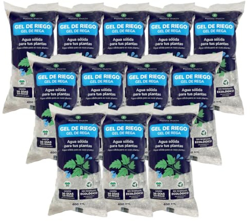 Planeta HUERTO | Gel de Riego (400 ml (Paquete de 12))