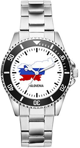 KIESENBERG Slowenien Geschenk Artikel Idee Fan Uhr 1258