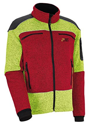 PSS Faserstrickjacke X-treme Arctic Gelb/Rot Größe L