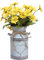 Soyizom Vintage Blumenvase Metall Blumentöpfe， Herz Milchkanne Rustikal Blumeneimer Tischdeko Metall Blumentöpfe ​Deko Vintage Blumenvase Eisen Deko Landhausstil Milchkanne
