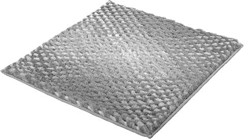 Kleine Wolke Badteppich Cory Anthrazit 60x 60 cm grau, 229121901135