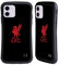 Head Case Designs Officially Licensed Liverpool Football Club Red Logo On Black Liver Bird Hybrid Case Compatible With Apple iPhone 11