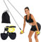 WINBST Training Equiptment Dry Land Cord Zugseil Schwimmtrainer, Widerstandsband und Paddles fürs Armzug-Training, Krafttraining