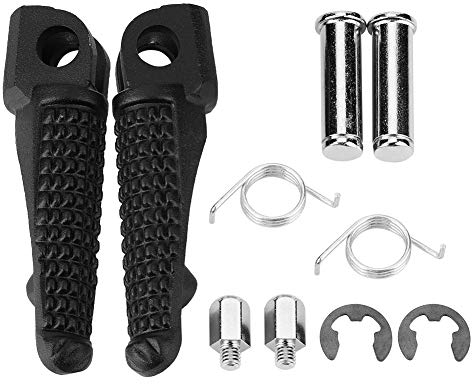 Repose-pieds de moto EVGATSAUTO, 1 paire de repose-pieds avant de moto en aluminium pour ZX-6R ZX-9R ZX-10R Z750 Z750S Z1000 ZX636 650R