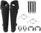 Repose-pieds de moto EVGATSAUTO, 1 paire de repose-pieds avant de moto en aluminium pour ZX-6R ZX-9R ZX-10R Z750 Z750S Z1000 ZX636 650R