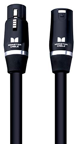 Monster Prolink Studio Pro 2000 Microphone Cable: 20ft. Cable, Gold Contact XLRs