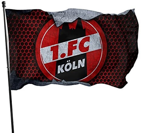 Fc Ko-Ln Familienflagge Gartenflagge Garten Gedruckt Willkommen Party Fahne Deko Flaggen Wettkampf Flaggen