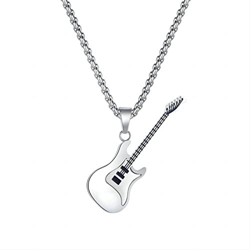 mingxinshangdian Doppelte herzförmige Emaille Halskette 925 Sterling Silber Charm Schmuck Pink Anhänger Sweet Fashion Halsketten für Frauen