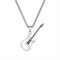 mingxinshangdian Doppelte herzförmige Emaille Halskette 925 Sterling Silber Charm Schmuck Pink Anhänger Sweet Fashion Halsketten für Frauen