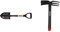 Bellota 5526 - Pala pequeña para Camping, Jardin o Nieve 150x210mm + 2990 Azuela Horquilla, Standard