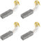 PATIKIL 4Pcs Escobillas de Carbón para Motor, 20x7x5mm Cepillos de Carbón para Herramienta Eléctrica, Reemplazo de Reparación de Angular Amoladora Mesa Sierra Taladro de Mano