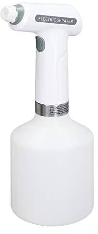 Jaerb Pulverizador Automático de Plantas, Brumizador eléctrico ABS HDPE para el Hogar (1L)