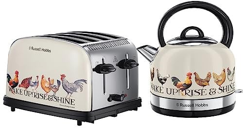 Russell Hobbs Emma Bridgewater Rise & Shine Kettle and Toaster