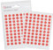 Blick Etiketten, Rot, selbstklebende Aufkleber, Farbpunkt, Kreise, 8 mm, 490 Etiketten, für Zuhause, Büro, Familie, Schule, Urlaubskalender Organisation, Planer, Belohnungstabelle, Farbcodierung