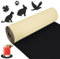 EVA Foam 200x29cm, Schwarz Eva Schaumstoffmatte, Moosgummi Selbstklebend 3mm Dicke, Schaumstoff Meterware, Selbstklebende EVA Schaumstoff, für Scrapbooking Kunsthandwerksbedarf Schmücken