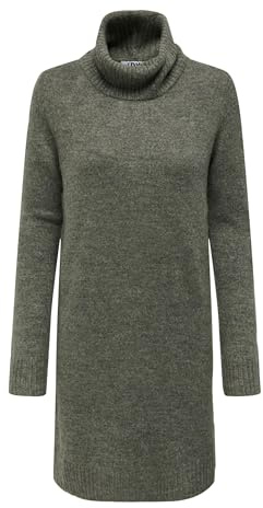 JDY Damen Jdyelanor L/S Cowlneck Dress KNT Noos Strickkleid (1er Pack) | Knitted Dress